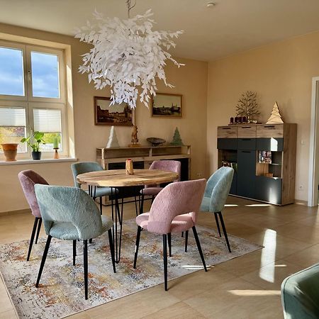 205 Qm "Traumtor" Mit Sauna, Whirlpool, Kamin Und 3 Terrassen Mit Blick In Die Boehmisch Saechsische Schweiz Dresden Bagian luar foto