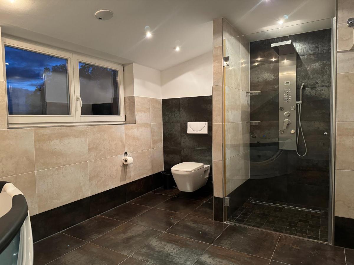 205 Qm "Traumtor" Mit Sauna, Whirlpool, Kamin Und 3 Terrassen Mit Blick In Die Boehmisch Saechsische Schweiz Dresden Bagian luar foto